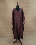 Cocoa Block Kaftan