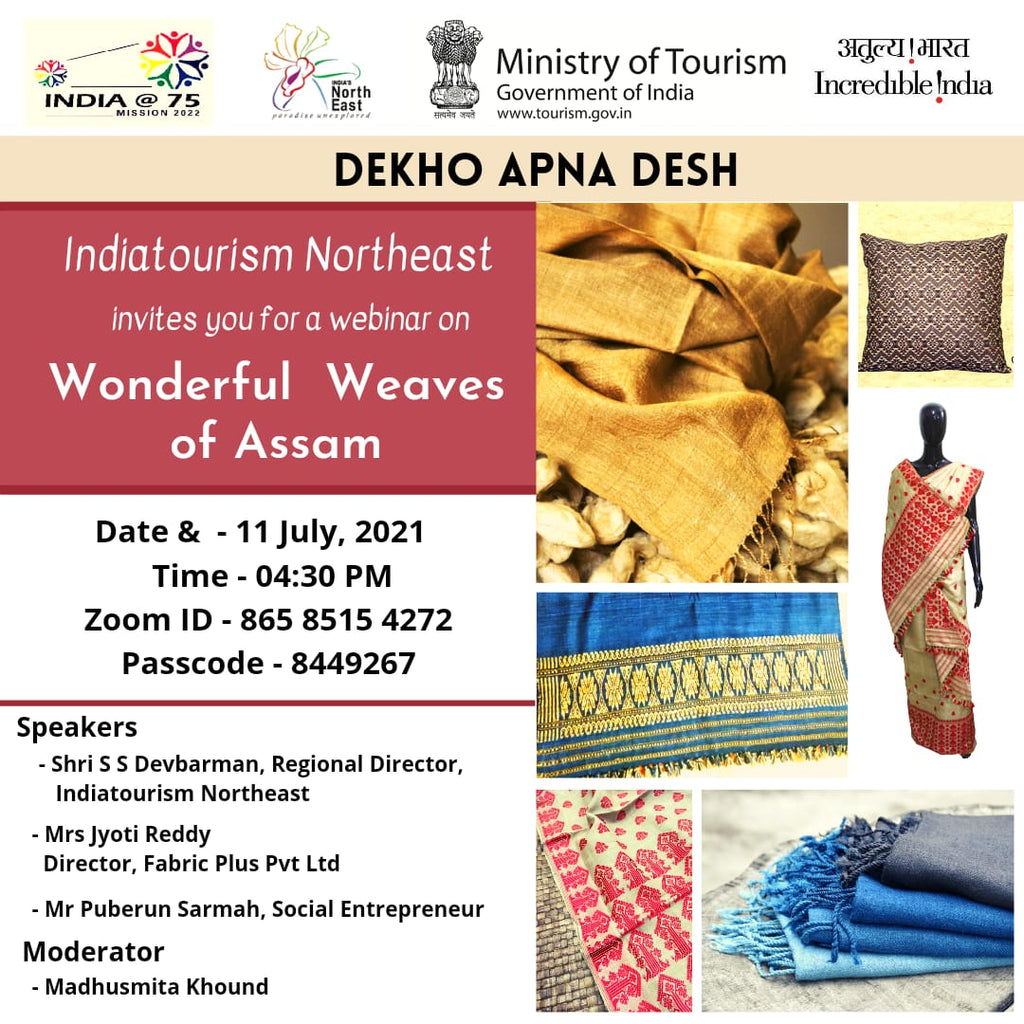 Ereena’s Mrs. Jyoti Reddy at Indiatourism Northeast Webinar
