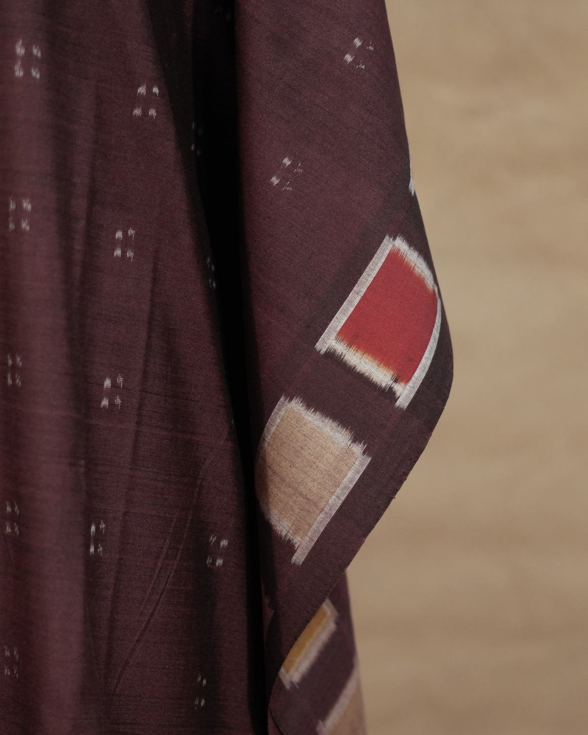 Cocoa Block Kaftan