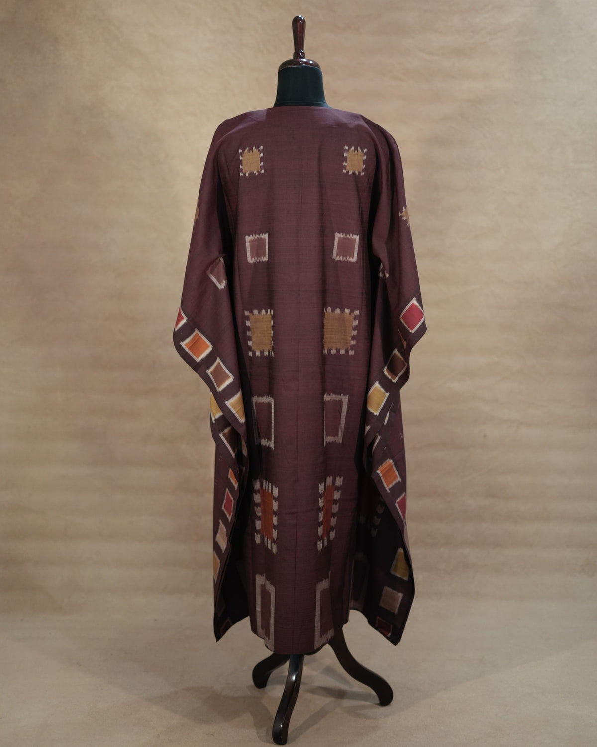 Cocoa Block Kaftan