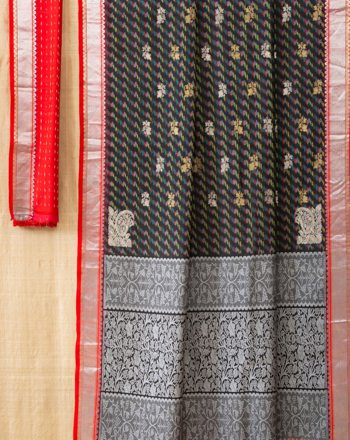 SAANJH KASHMIRA ERI SILK SAREE