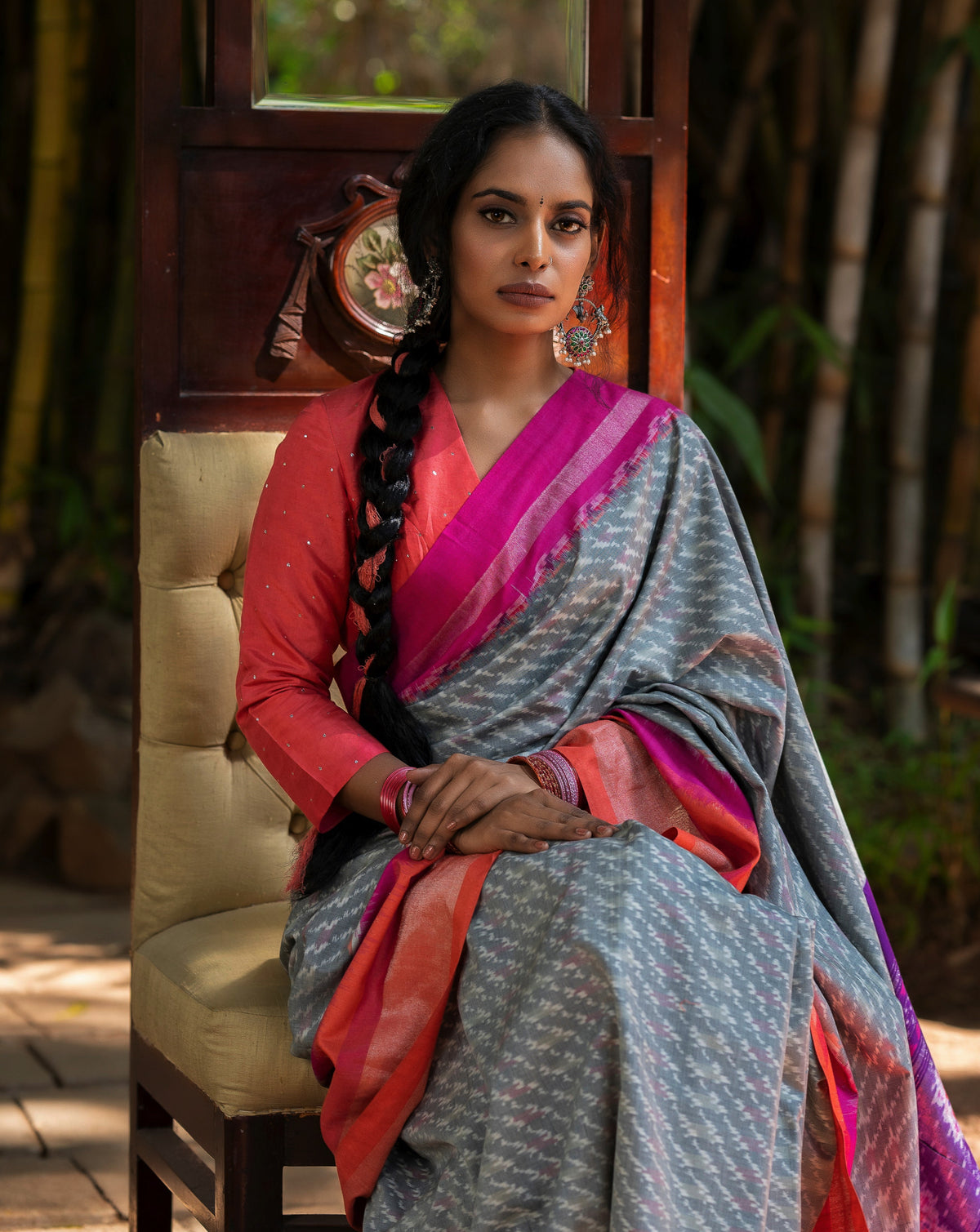 Yasasvika Eri ikat Saree