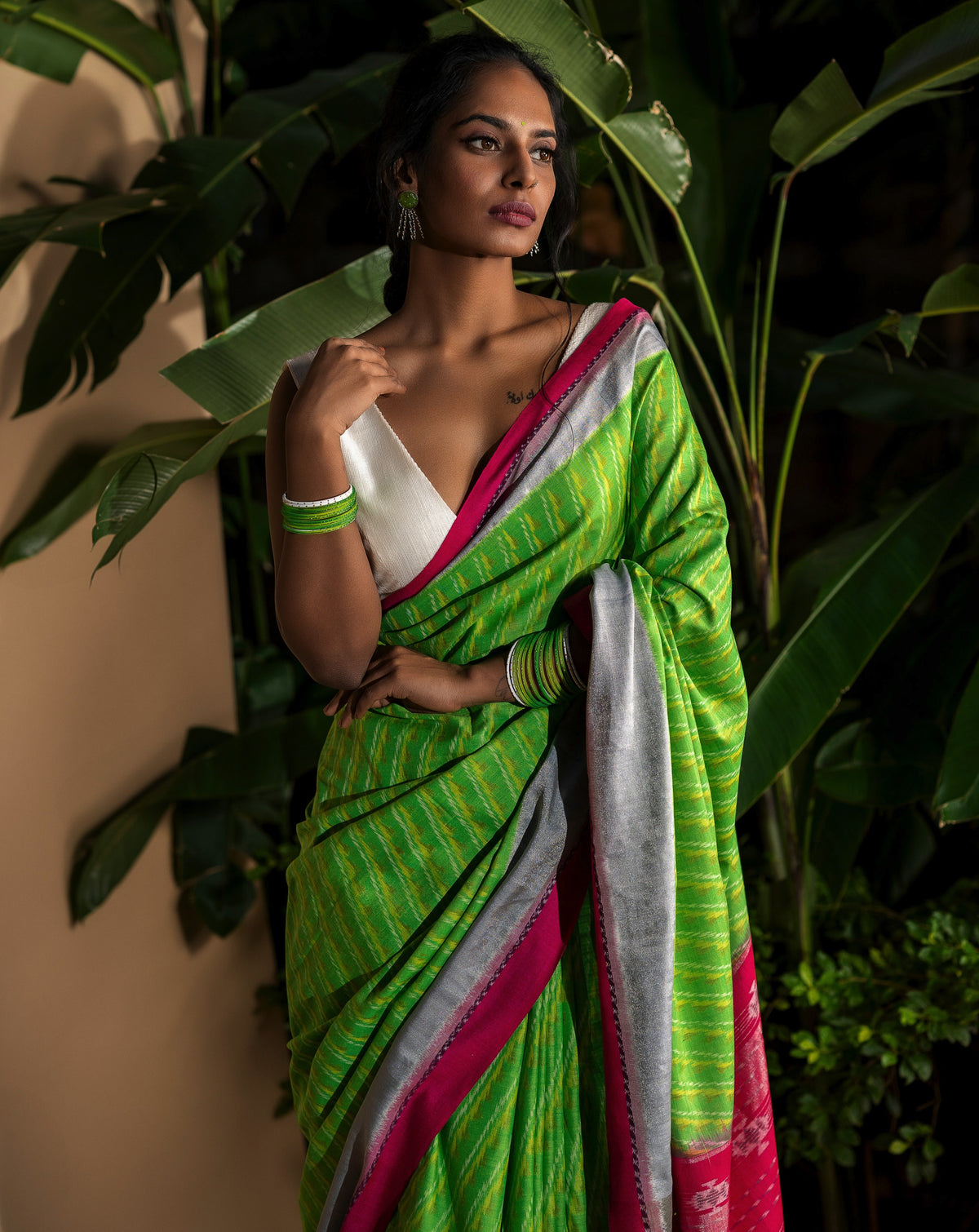 SURABHI Eri Ikat Saree