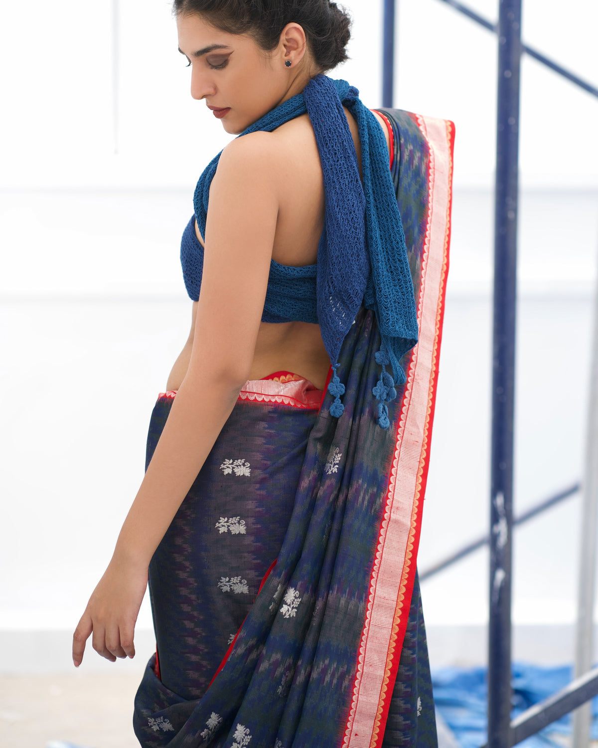 SAANJH RAJETA ERI SILK SAREE