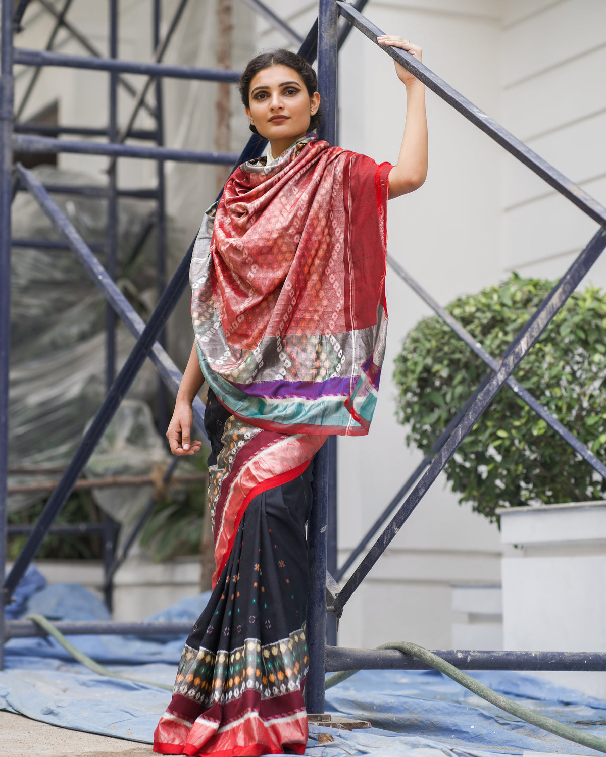 SAANJH SUPRIYA ERI SILK SAREE