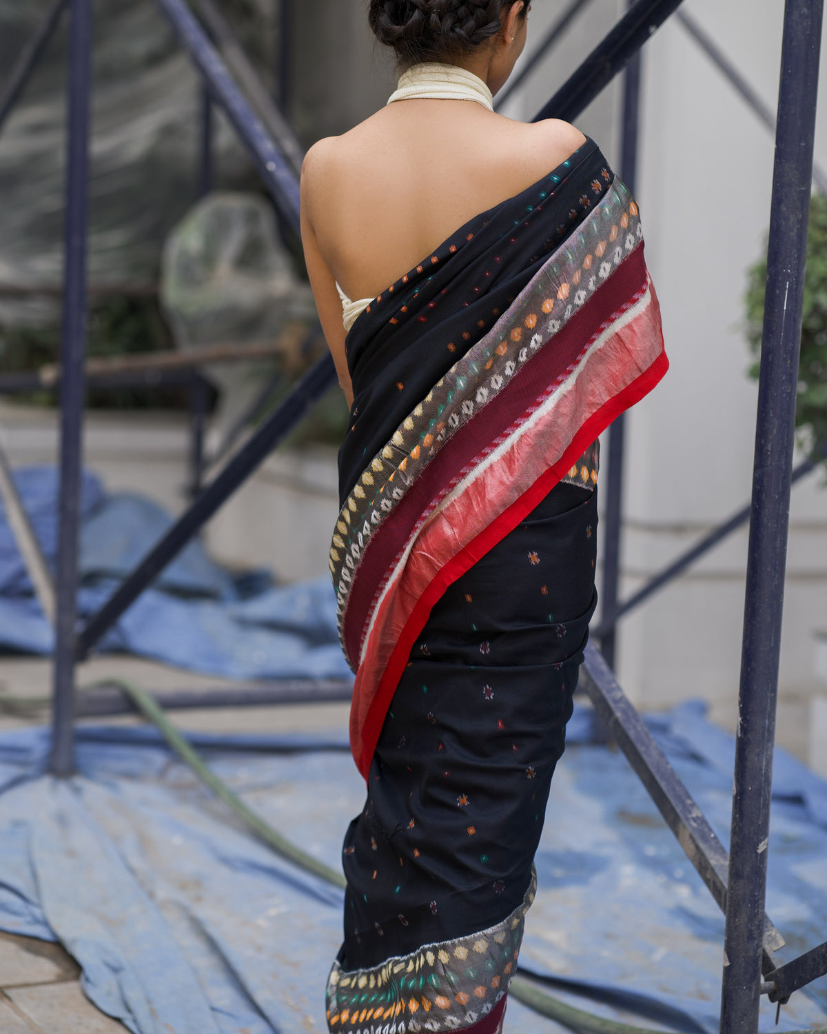 SAANJH SUPRIYA ERI SILK SAREE